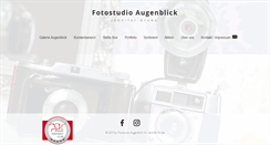 Desktop Screenshot of fotostudio-augenblick.com